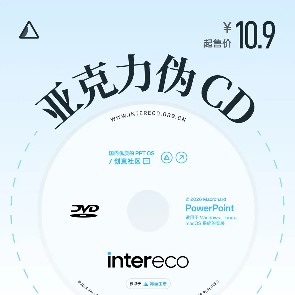 亚克力伪 CD 海报
